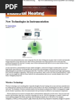 New Technologies in Instrumentation