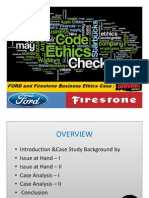 Ford and Firestone Business Ethics Case Study Analysis