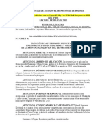 Ley Nº 255 Elección de Autoridades en Municipios de Huatajata y Chua-Cocani.doc