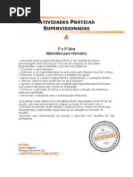 ATPS - Matematica_Informatica 1º e 2º parte