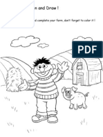 Listen and Draw !: Listen To The Teacher and Complete Your Farm, Don't Forget To Color It !
