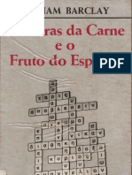 As obras da carne e o Fruto do EspÃ­rito - William Barclay