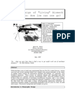 Design of Living Bio Mech Mech Ns