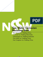 Sea Water Corrosion Resisting Steel
