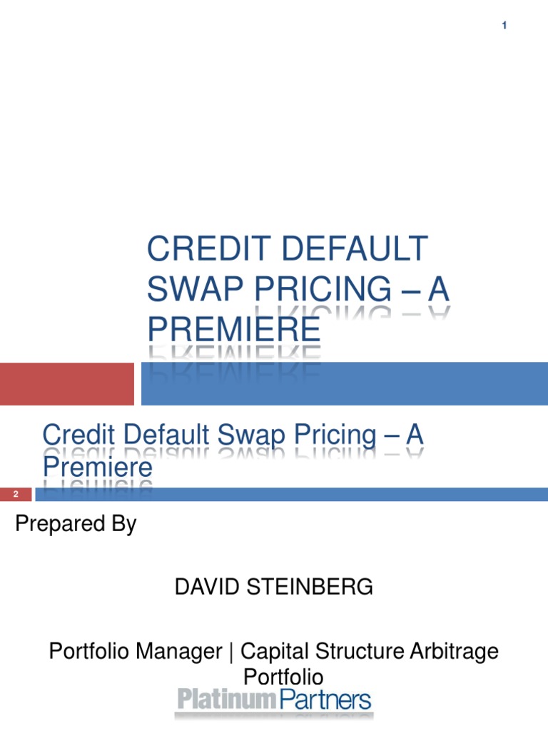 CDS Pricing Model Explained | PDF | Credit Default Swap | Credit (Finance)