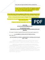 Ley Nº 291 de Modificaciones al Presupuesto General del Estado (Pge – 2012).doc