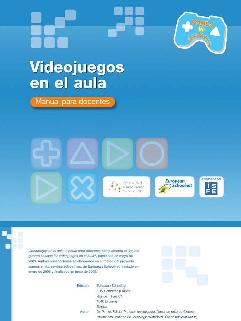 Videojuegos Educativos Manual para Docentes | PDF