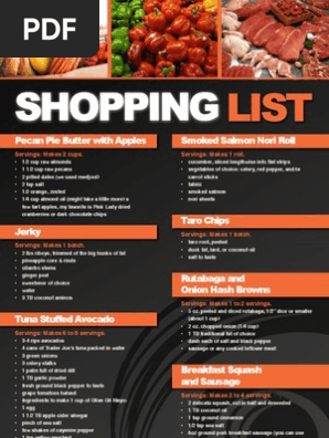 Shopping List