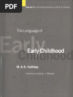 Download HALLIDAY Language of Early Childhood by Lauraelvi SN131890268 doc pdf