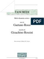 Rossini - Tancredi