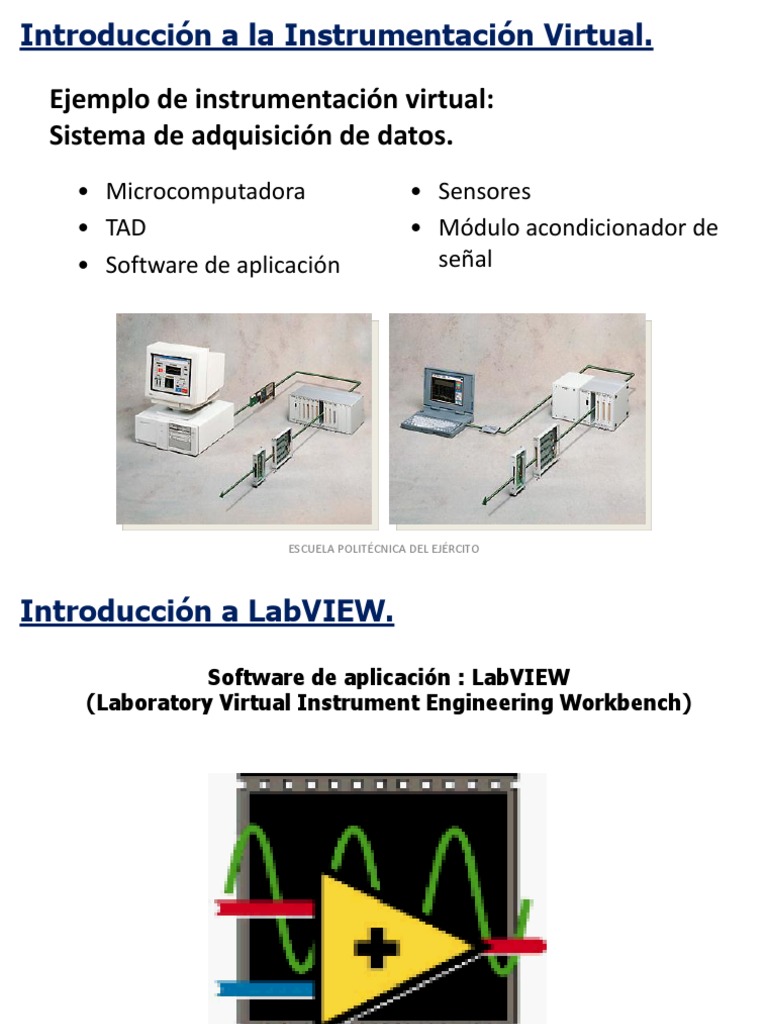 Introduccion Labview | PDF | Áreas de informática | Informática