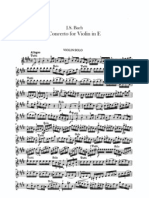 Bach BWV1042.Violin