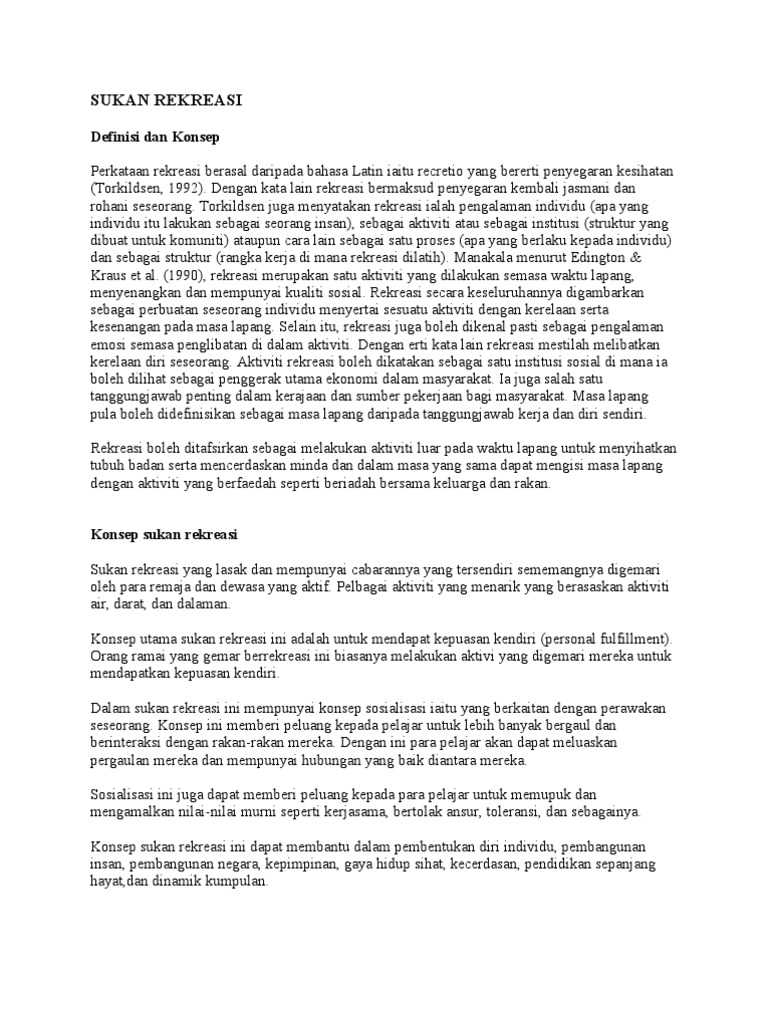 Kebaikan Beriadah Pdf