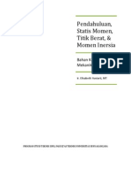 Download MekbanpendahuluanStatisMomenTitikBeratMomenInersia by Arief TAnkzi SN131920449 doc pdf