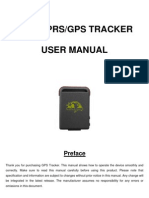 Manual Do Rastreador GPS Tracker TK-102