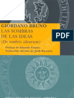Bruno Giordano - Las Sombras de Las Ideas