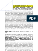 68001-23-15-000-1999-00536-01 (1266-08) Exigencia de La Elaboración de Un Estudio Técnico Como Sustento de La Reforma A Las Plantas de Personal