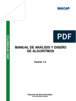 Manual de Analisis y Diseño de Algoritmos