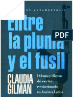 Claudia Gilman - Entre La Pluma y El Fusil