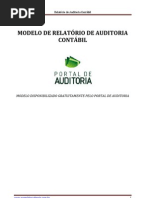 Modelo Relatorio Auditoria Contabil