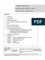 Decommissioning Guidance 0