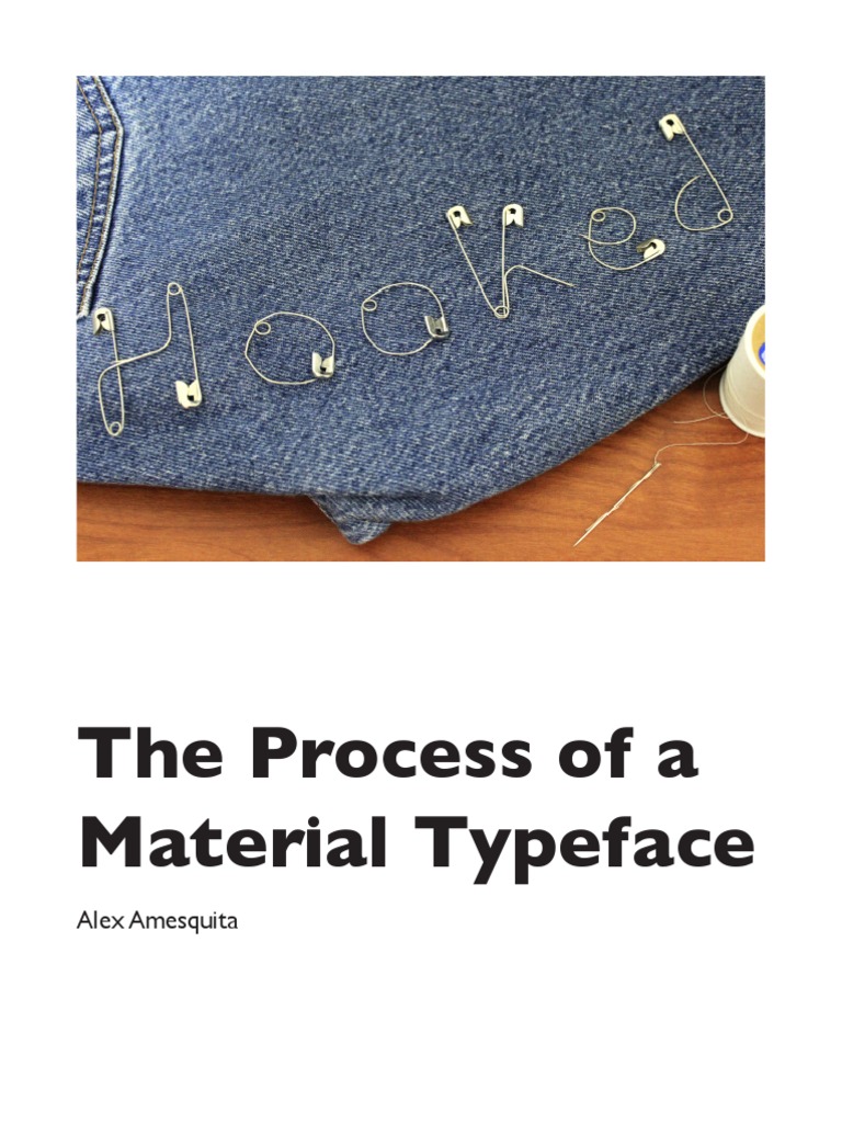 Aa p2 Processbook | PDF | Wire | Textiles