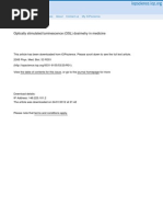 Download 2008 Yukihara E G Et Al - Optically Stimulated Luminescence Dosimetry in Medicine by Roberto Carrillo SN131934309 doc pdf