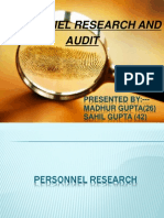 HR Research & Audit PPT-