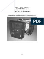 Install, operate and maintain M-PACT air circuit breakers