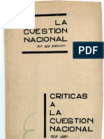 Borochov-La Cuestion Nacional Judia & Yaari-Criticas A La Cuestion Nacional