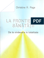 Christine Page La Frontierele Sanatatii