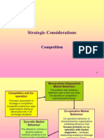 Strategic Considerations: Competition