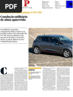 NOVO RENAULT CLIO TCe 90 NO "PÚBLICO"