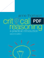 Critical Reasoning A Practical Introduction