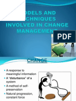 Models and Techniques Involved in Change Management (1)
