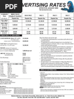 January 2009 Rates Cm