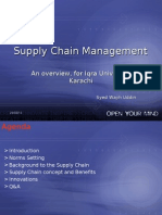 Supply Chain Management