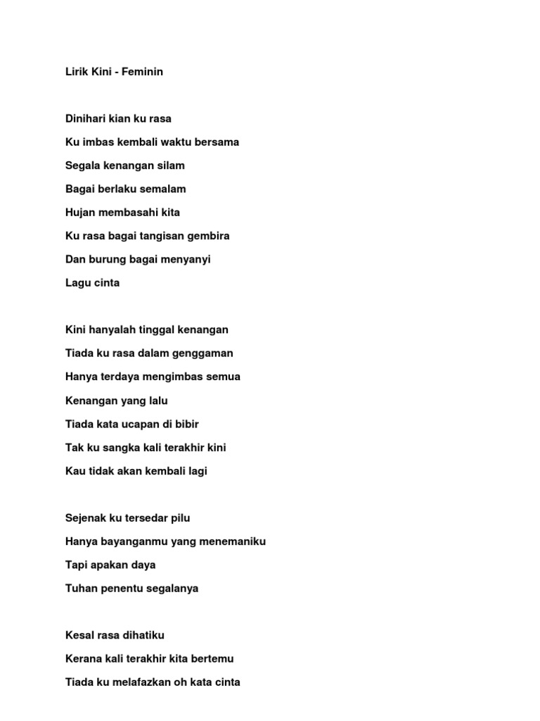 Lirik Lagu Bertemu Kembali