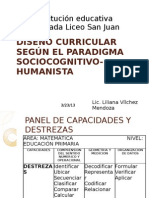 Diseño Curricular Por Competencias y Capacidades Según El