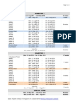 AY2013-2014 Time Table