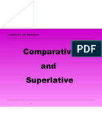 Adjectives Comparative and Superlative