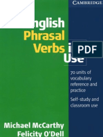 Phrasal Verbs in Use McCarthy