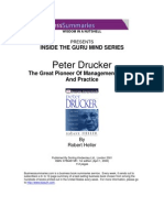 Inside the Guru Mind - Peter Drucker