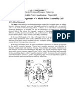 Resource Management of A Multi-Robot Assembly Cell - Project 2009