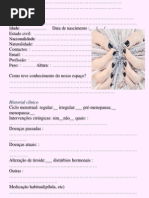 Ficha Manicure Pedicure Sandra