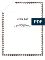 Crime Lab Report