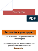 Sensação e Percepção