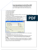 Self Check Instructions-Office2007