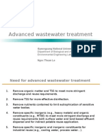 Advanced Waste Water Treament