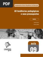 #####AS tendências pedagógicas e seus pressupostos